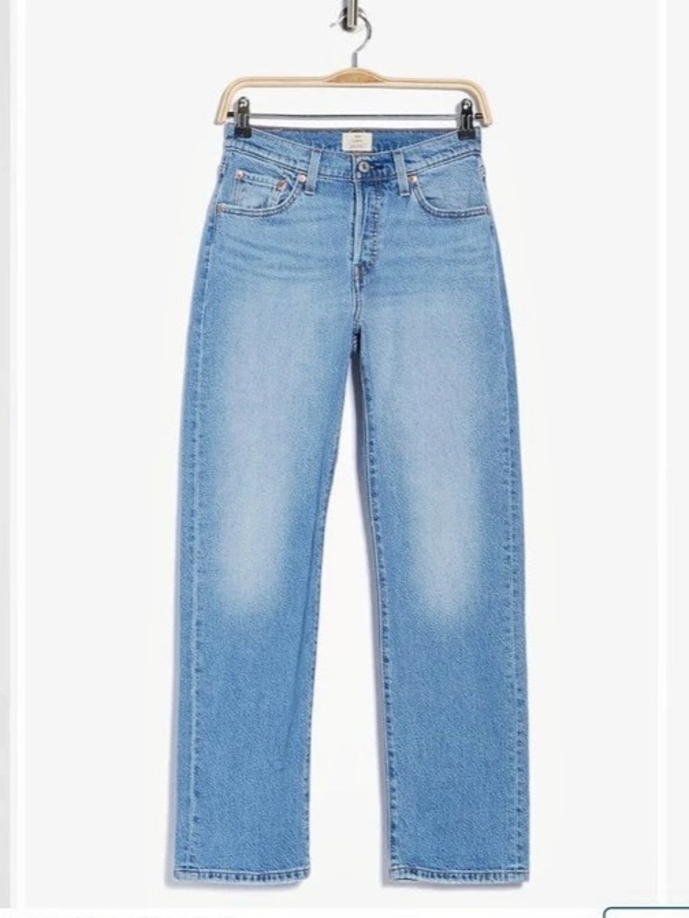 Levi's 501 Curve High Waist Straight Leg Jeans Blue Jeans